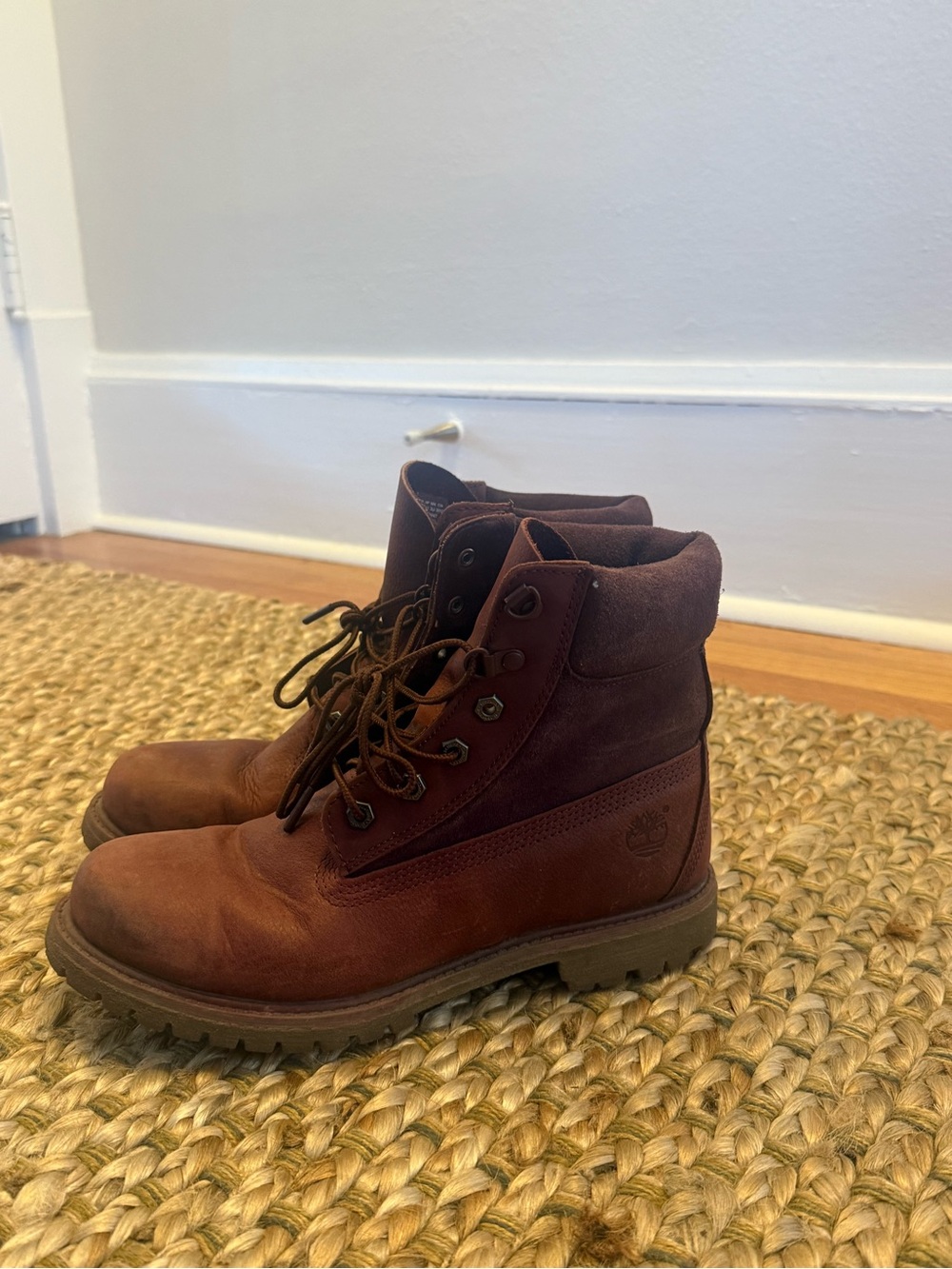 Women’s Burgundy Timberlands